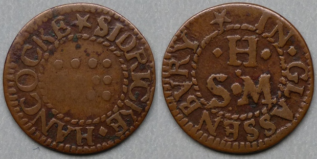 Glastonbury, Sidricke Hancocke farthing